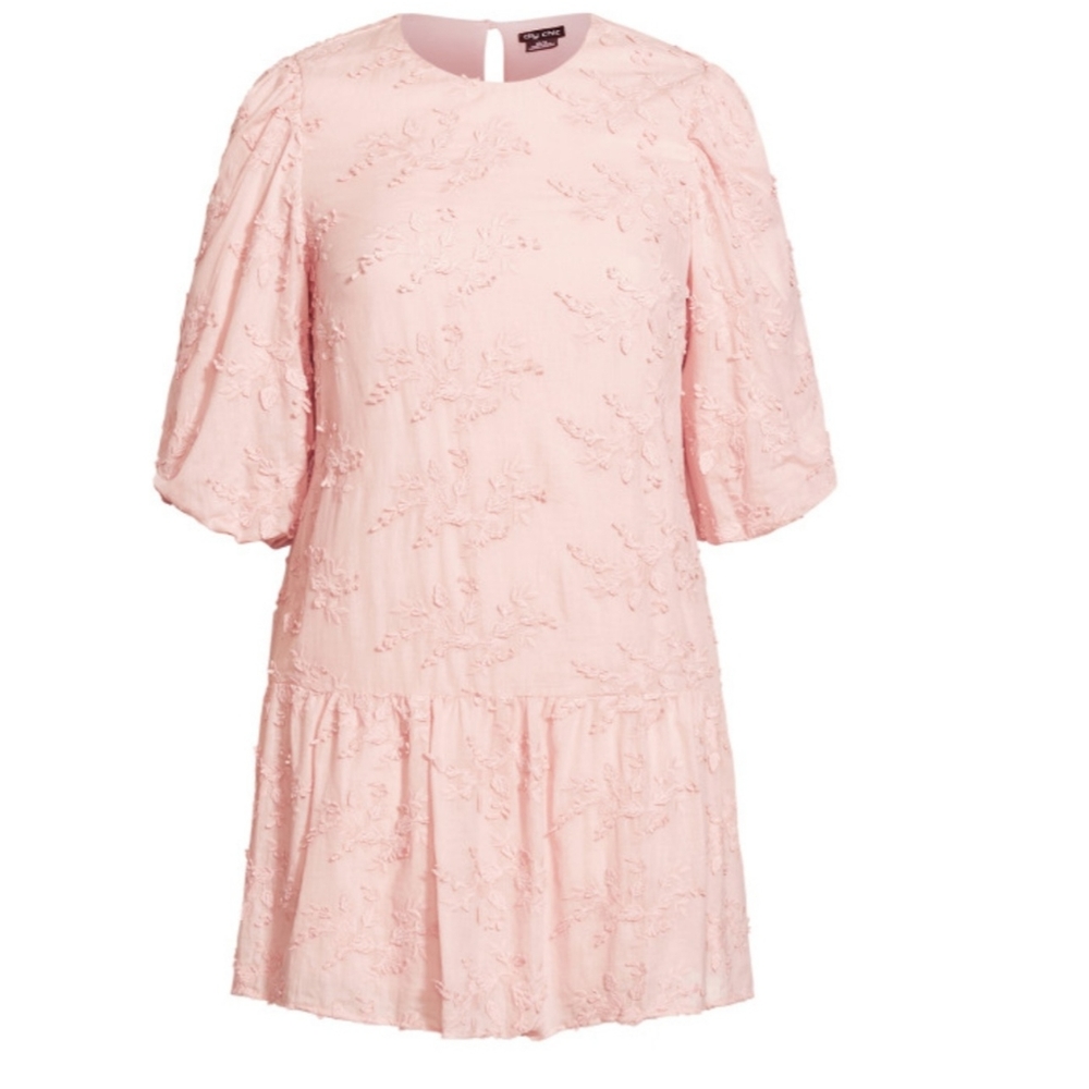 City Chic Beautiful Pink Dress